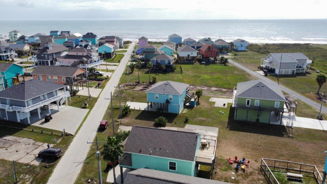 Steps To Beach Golf Cart About Time Beach Retreat Bolivar Peninsula Exterior foto