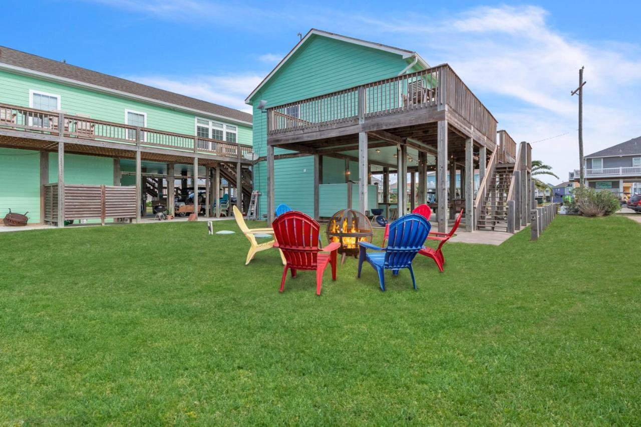 Steps To Beach Golf Cart About Time Beach Retreat Bolivar Peninsula Exterior foto